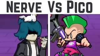 friday night funkin vs pico animation, But Nerves sing 🎤it - Fnf Corruption Mod /
