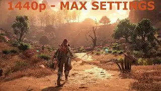 Horizon Zero Dawn Remastered - 1440p - RTX 4070 Ti & i7 13700K - MAX SETTINGS - DLSS - FG - 60 FPS