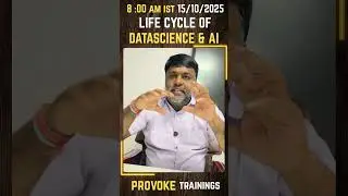 Master Data Science from Scratch | Learn with Provoke Trainings 