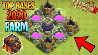 LES MEILLEURS BASES FARM EN HDV 10 [2020] ! 