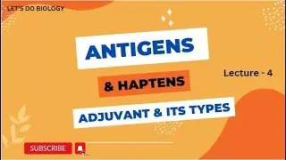 Antigen & Immunogen| Hapten| Adjuvant | Lec-4| Immunology| CSIR | GATE