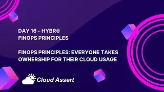 Day 16 - 100 Days of Cloud FinOps with Hybr® - Everyone takes ownership of their cloud usage.