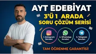 3 in 1 AYT LITERATURE Question Solution 2026