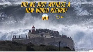 The Day Nazaré Shook the World!!! Riding the Unthinkable [ Raw footage ]