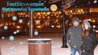 Mr&Mrs. ToothlessVampire's First Snowfall Experience in Yerevan | Armenia Travelvlogs