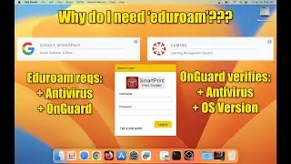 Connecting to Eduroam @ SCU - macOS