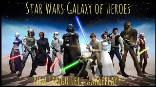 Star Wars Galaxy of Heroes: Jango Fett Gameplay!!