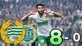 Hammarby - Sundsvall (8-0) (Svenska Cupen) | Höjdpunkter