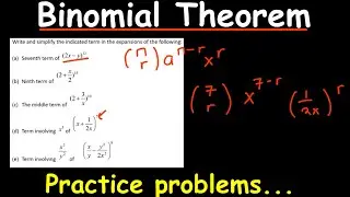 Binomial Expansions Practice Problems