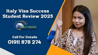 Italy Visa Success Student Review 2023 | Study abroad | Sunrise Education Consultants