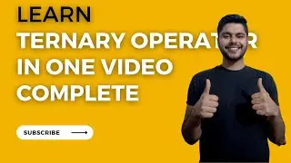 Ternary Operator in PHP in Hindi / Urdu | 2023