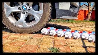 МАШИНА ДАВИТ ПРЕДМЕТЫ...!!!