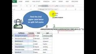 Video 00079 Find the 2nd upper case letter in a name
