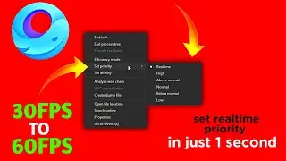 Gameloop Priority Set To High Or Realtime | Gameloop Emulator Lag Fix Boost FPS For Low End PC 2023