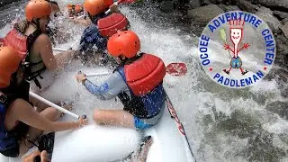 Raft Through Purgatory Wave into Hell Hole on the Middle Ocoee with OAC