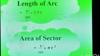 MENSURATION  Area and Perimeter , Length Arc and Area of Sector