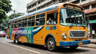 INSANE Bus Driving Adventures in Indonesia! OMG SO REAL!