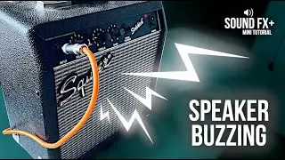 Speaker Buzzing - Sound Effect