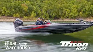 Triton Boats: Mastering the Water with Style and Versatility available at The Boat Warehouse