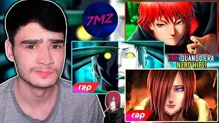 REACTs | Rap do Sasori // Rap do Zetsu // Rap do Nagato (Naruto) | @7minutoz