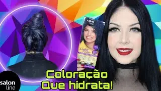 A Coloração que Hidrata seu cabelo ( ligth color Salon line )