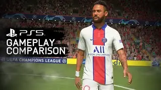 PS5 | FIFA 21 vs PES 2021 - Gameplay Comparison