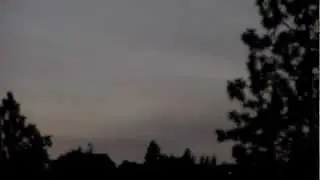 Second night in row strange light in sky Spokane 5-29-12