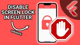 Flutter Tutorial - Prevent Automatic Screen Lock (wakelock) #Flutter #AppDevelopment