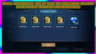 CARA MENDAPATKAN 40K BATTLE POINT DAN 599 DIAMOND GRATIS DARI EVENT HADIAH KEMENANGAN