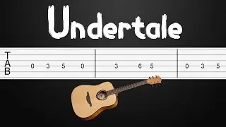 Metal Crusher - Undertale Guitar Tutorial, Guitar Tabs, Guitar Lesson