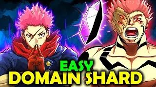 How To EASILY Get DOMAIN SHARDS & MAXIMUM SCROLLS Fast in Jujutsu Infinite...