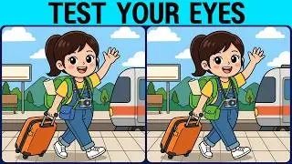 [Spot the Difference Brain Training] The subtle differences will test your attentiveness.