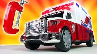 Автомастерская Саши: Скорая Помощь просит помощь! Крутые видео про машинки
