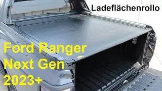 Ladeflächenrollo / Laderaumabdeckung Ford Ranger Next Gen 2023+
