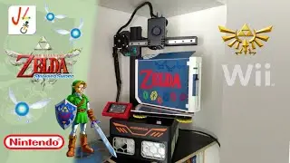 ( WII RESTAURADA Y TRASFORMADA A EDICIÓN DE ZELDA 🧝) UTILIZANDO IMPRASIÓN 3D 😎