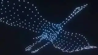 Шоу дронов в Сингапуре!Новый Год 2020г.