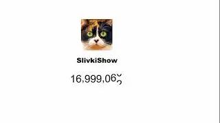 Slivkishow 17 миллионов подписчиков TIMELAPSE