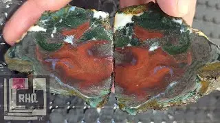 FOREST TREASURE CUT OPEN! Crystals, Jasper & Agates Found in Southern Oregon!