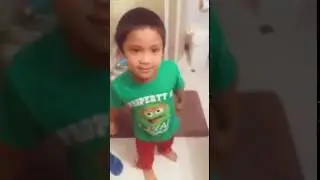 My baby brother tried to do the dab😂
