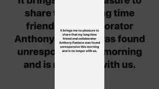 Announcement (Anthony Fantano)
