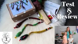 Super Serpents Wet Felting Kit Test and Review PenFelt Studio