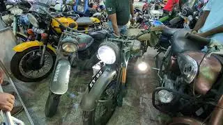 Classic Norton Bike Startup The Motorshow 2024 BMICH Sri Lanka