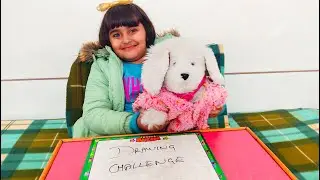 Kids Drawing challenge on choota bheem theme drawing board! Nivu makes fun drawings. Hindi