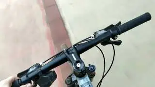 На Велосипеде От Первого Лица По Велодорожке.