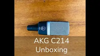 AKG C214 Unboxing