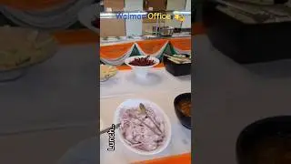 #lunch #buffet #walmart #corporate #officelunch #food #foodie #thali #shorts #reels 😀 Khana 🔥🔥