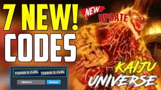 *NEW* ALL CODES FOR KAIJU UNIVERSE IN 2024! ROBLOX KAIJU UNIVERSE CODES
