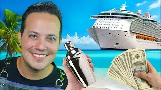 🍸 ¿Cuánto DINERO gana un BARTENDER en cruceros? 🛳