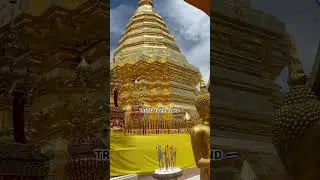 Wat Phrathat Doi Suthep. Buddhist monastery in Chiang Mai, Thailand. #thailand #thailandtravel