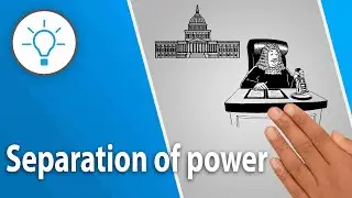 Separation of powers simply explained (explain it simple® - explanatory video agency)